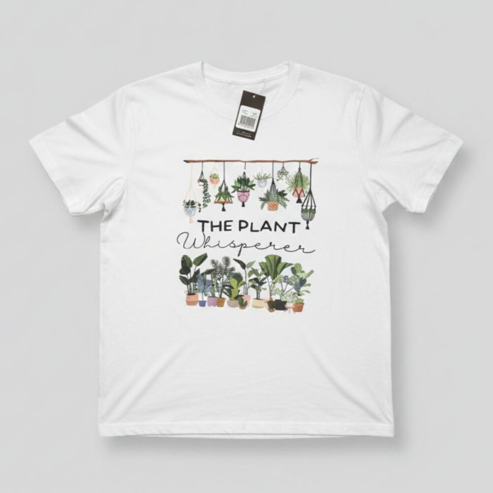 "The Plant Whisperer" Active Fabric Women's T-shirt Large - Picture 2 of 2